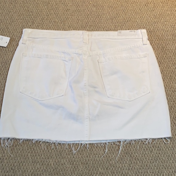 J Brand white denim mini - Picture 3 of 12